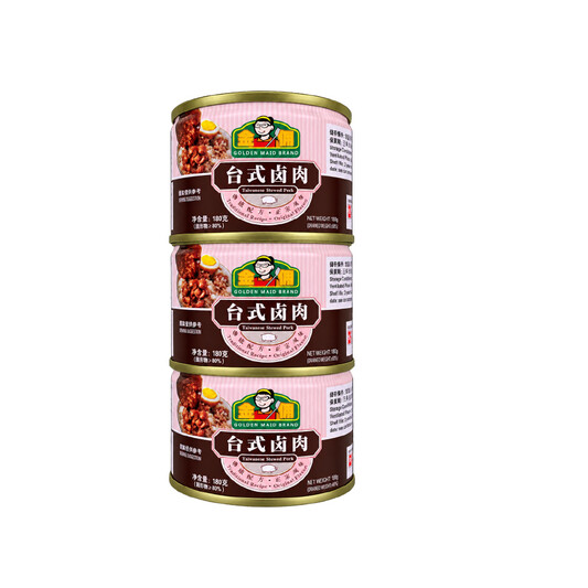 Golden Maid Taiwanese Stewed Pork (180g x 3 Cans)